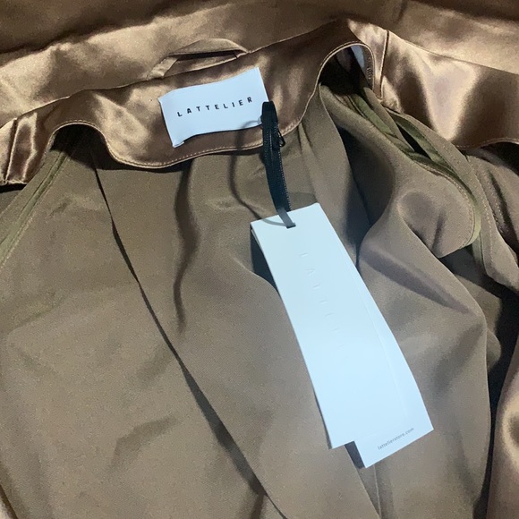 Lattelier bronze acetate jacket - Picture 2 of 3